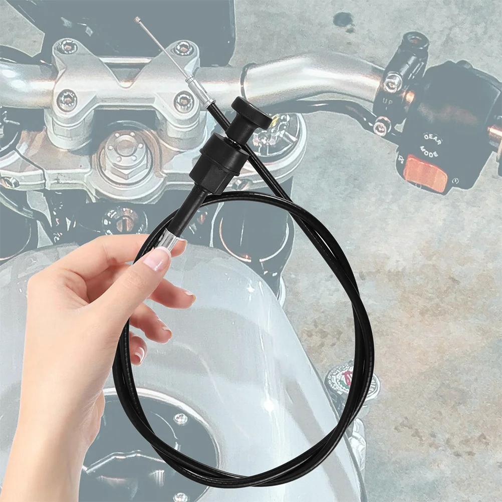 

Throttle Choke Cable Motorcycle Control Linkage Motocross Black Metal Mechanism