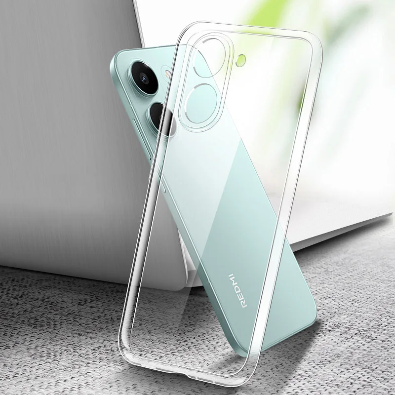 Capas de Telefone Cristalinas para Redmi Turbo 5 Turbo5 POCO X8Pro X8 Pro, Totalmente Atualizadas, Não Amarelam, Capa Transparente Slim HD