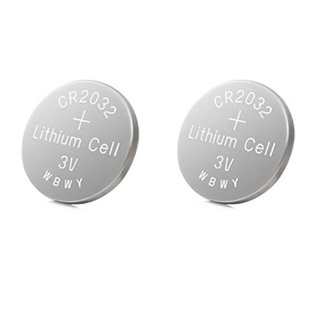 Lithuim Cell Button 3V CR2032 CR 2032 Lithium Button Batteries for Watch Toy Car Remote Control Calculator Button Cell 20PCS