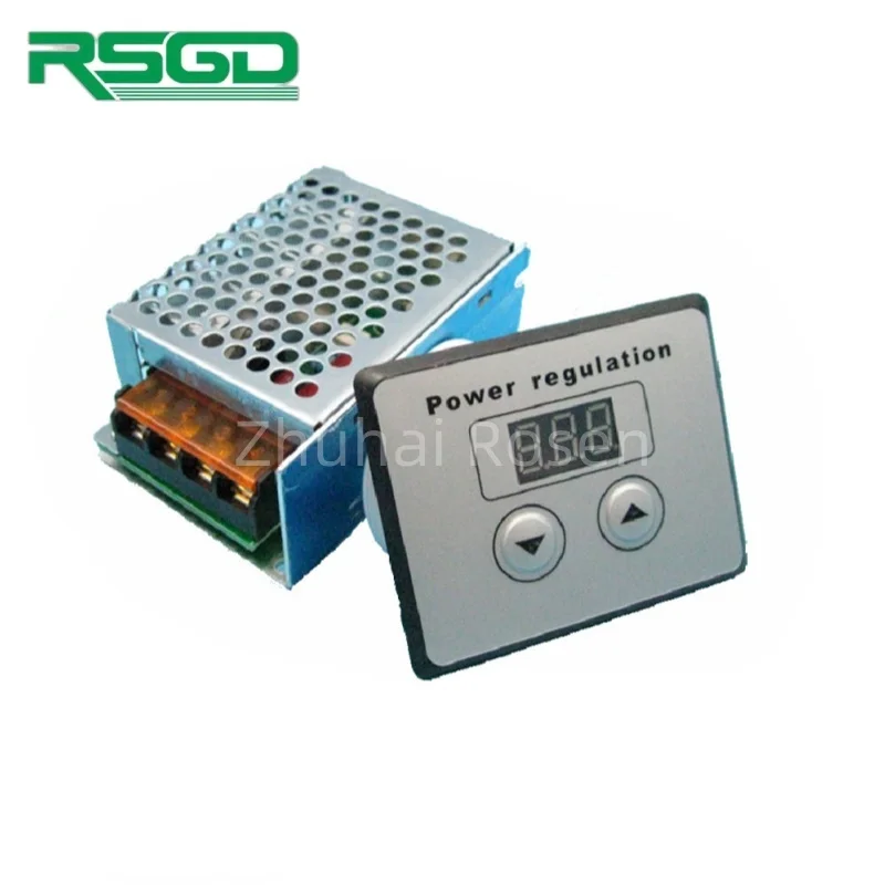 4000W SCR Voltage Power Regulator Dimmer AC 220V CA4KWSA Electric Motor Speed Temperature Controller