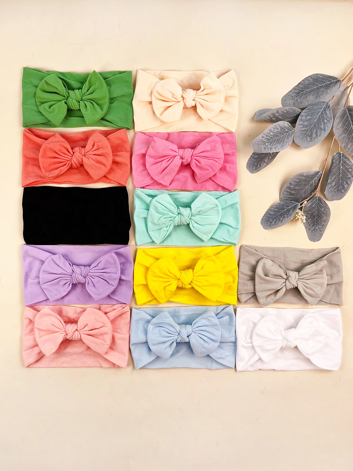 Rainbow of Choices! 12-Color Nylon Hair Ties Set for Kids – Brighten Up Their Colorful Childhood