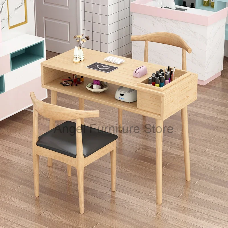 

Professional Manicure Table Salon Beauty Makeup Nail Tech Table Office Headboards Mesa manicura Nail Bar Furniture LJ50MT