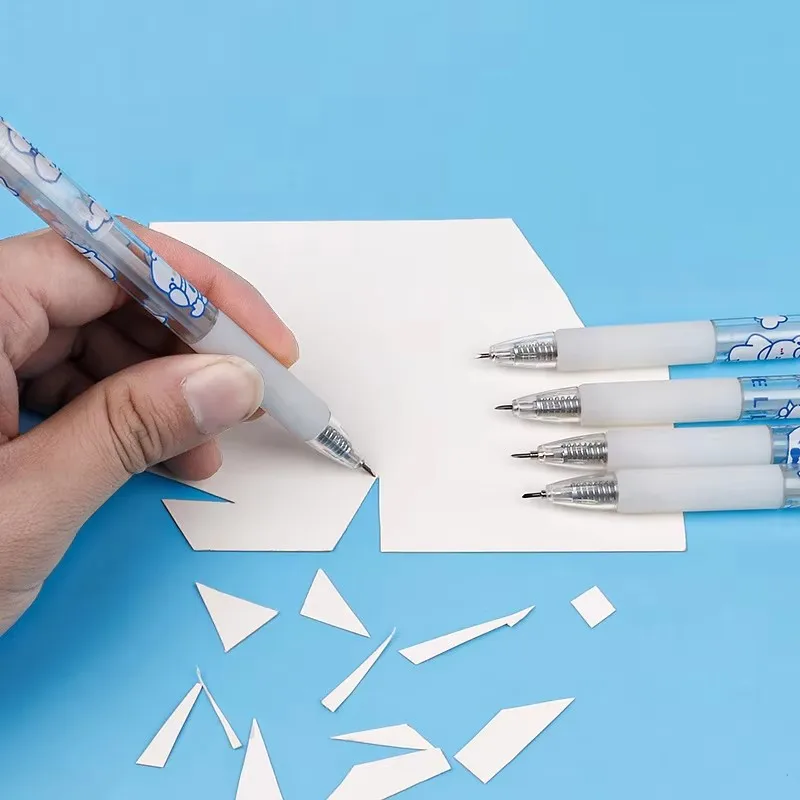 1-10PCS Art Utility Knife Pen Knife Cut Stickers Scrapbooking Cutting Tool Express Box Knife School Supplies DIY Craft Supplies