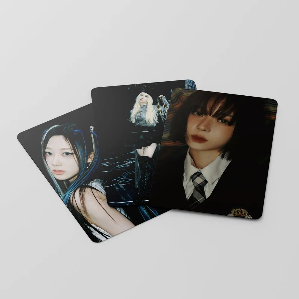 Imagem -05 - Kpop Girls Album Cartões Lomo Bagunça Quente Armageddon hd Photocards para Estudante Meu Mundo Fan Cartões Colecionáveis Cartão de Lembrança 55 Pcs por Conjunto