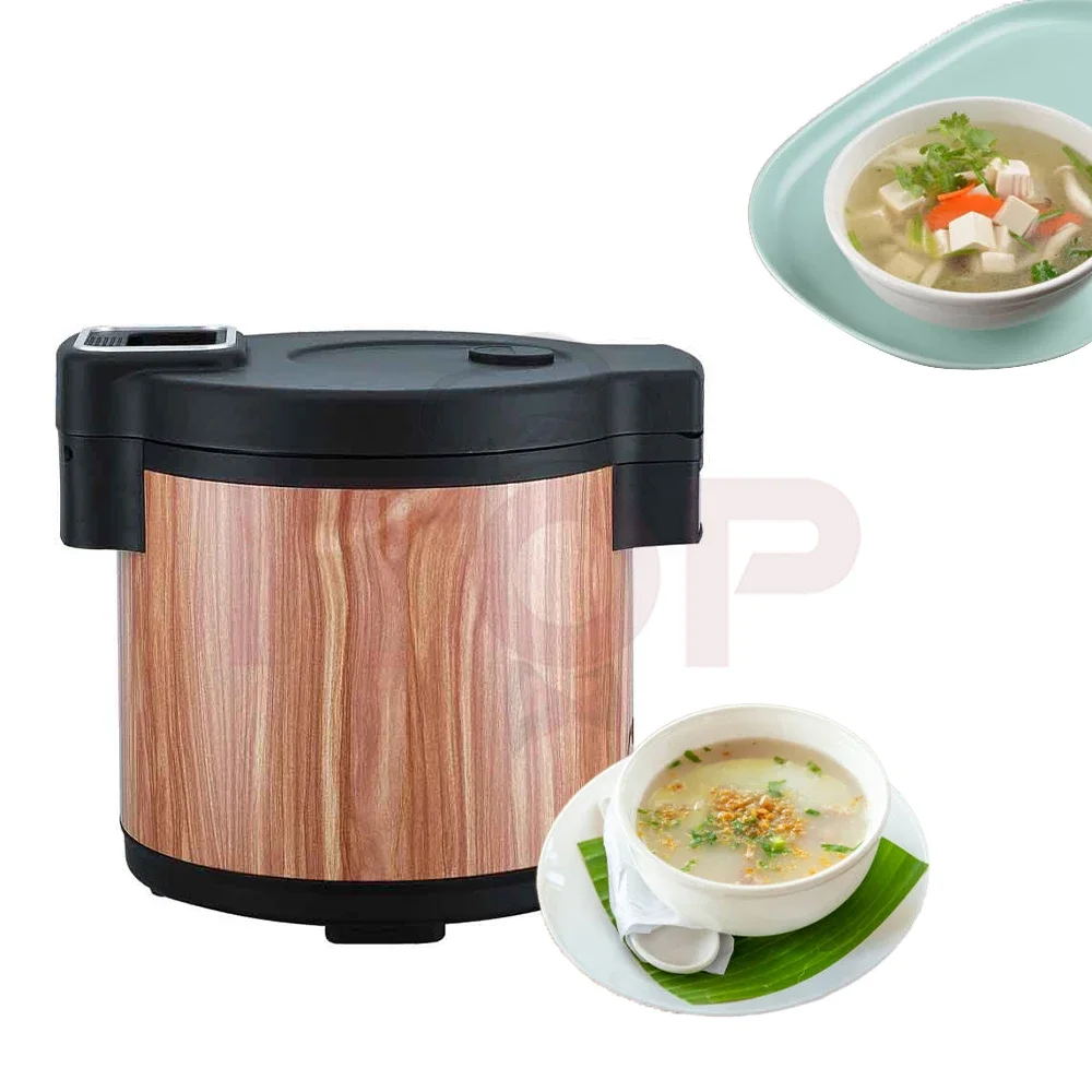 

High Quality Rice Cooker With Non-stick Coating Wood Grain Electric Thermal Insulation Pot Wholesale Big Rice Cooker