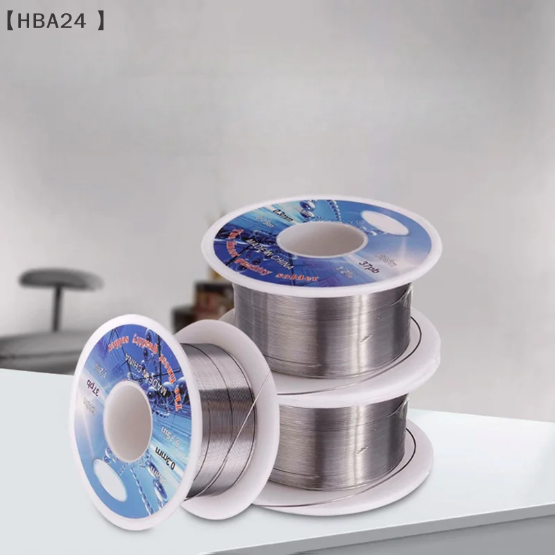 

High Purity Tin Line 0.3mm Wire Solder Ingest Flux Reel Welding Line Lead Rosin Core Tin Wire For Repair Low Melting Point