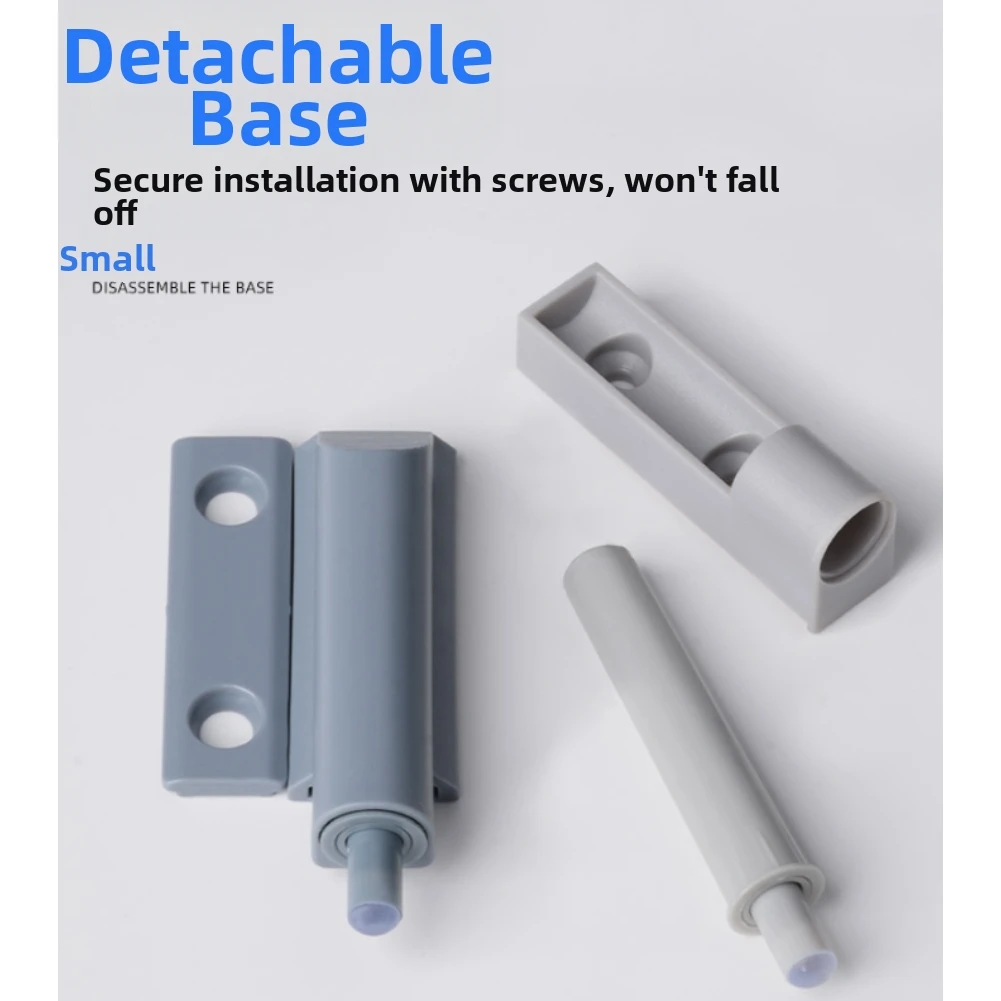 10pcs  Cabinet Push To Open Door Catches Soft Close Retrofitting Pressure Door Opener Furniture Door Damper Simple Installation