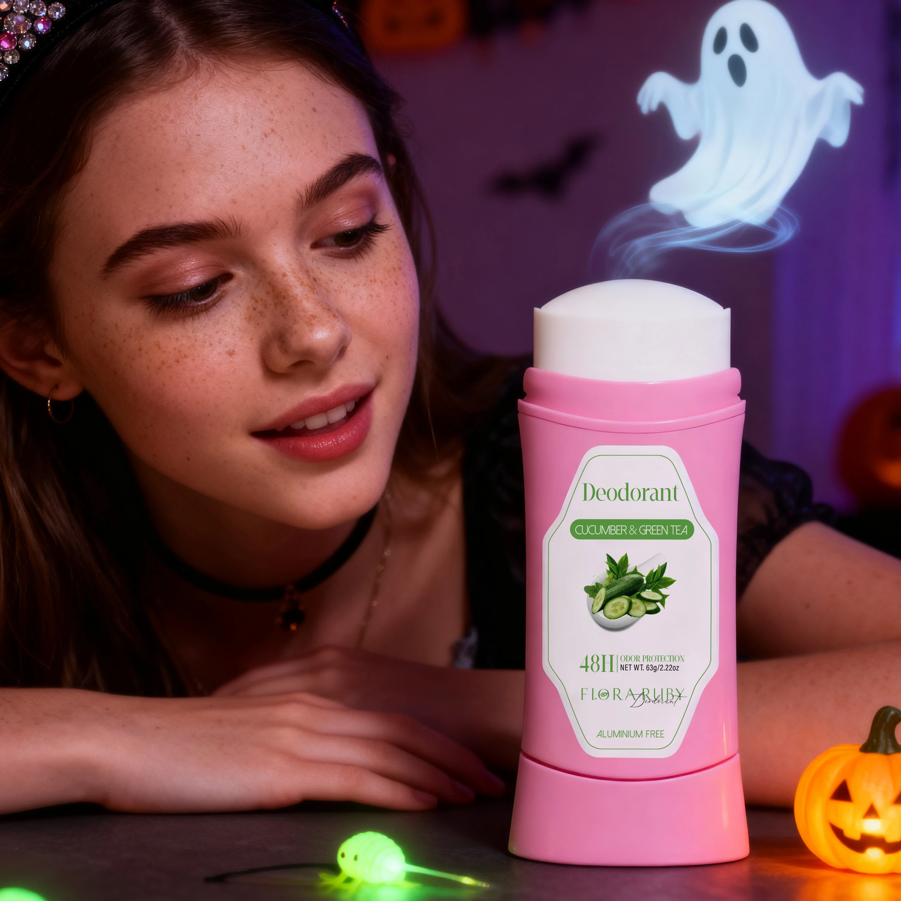 

Флора Рубин, 63 г/палочка, 48-часовой женский дезодоратор, долговечный, супер свежий, подавляющий запах и устраняет запах, подходит для использования