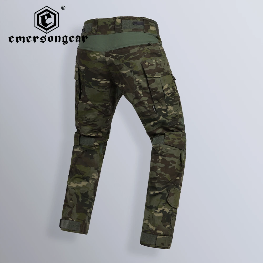Emersongear pantalones tácticos camuflaje militar con rodilleras - imagen 4