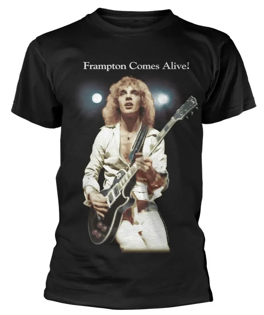 

Peter Frampton Comes Alive T Shirt NEW OFFICIAL2024 High quality Brand T shirt Casual