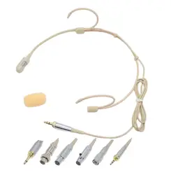 Best SM52 Headset Wireless Microphone HeadMic For Sennheiser Shure AKG MiPro Mini 4Pin 3Pin Cardioid Headworn Mic