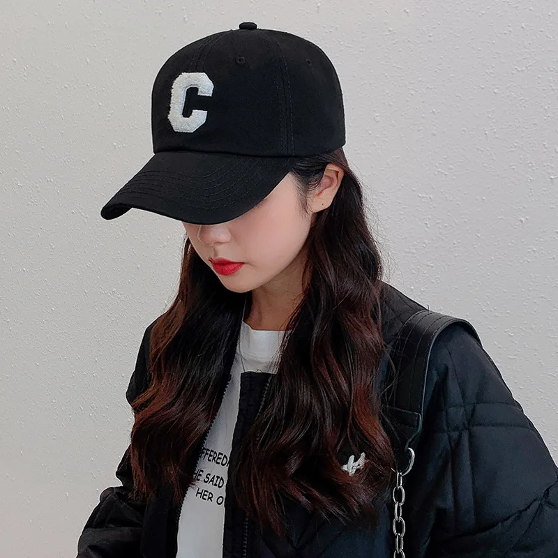 New popular Large Letter C Baseball Cap for Women Men Summer Fashion Sun Hats Streetwear Casual Snapback Hat Hip Hop Caps Gorros