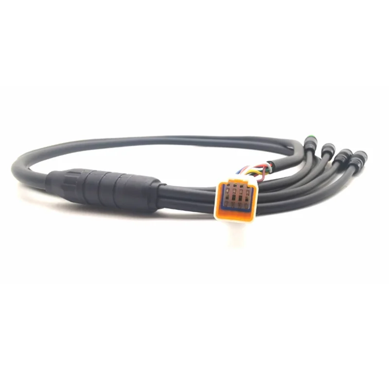 A95E-For Bafang M400 G330 G510 M620 Torque Motor 1T4 Assembly Cable Brake Display Throttle Connector