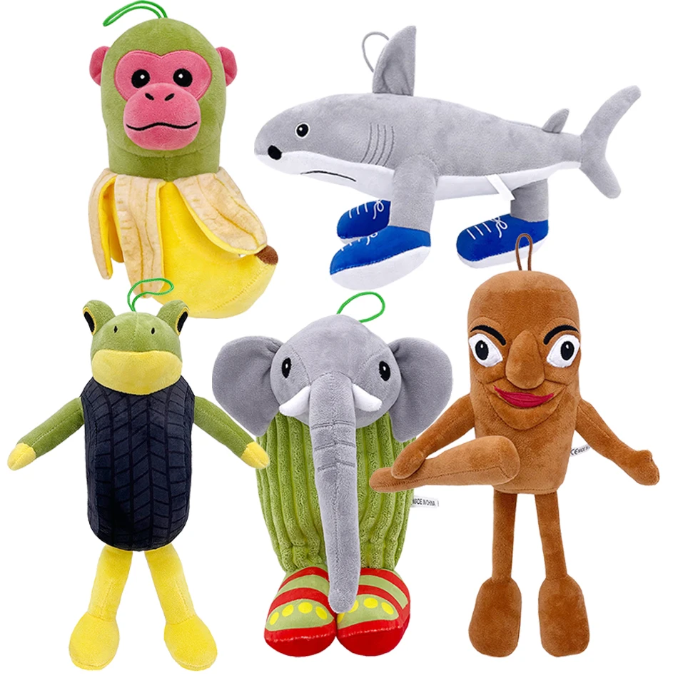 

Новый Dongdong Dong итальянский мозг Turn Animal Telalaero Telala Shark аниме кукла плюшевая игрушка плюшевый персонаж мягкая игрушка в подарок