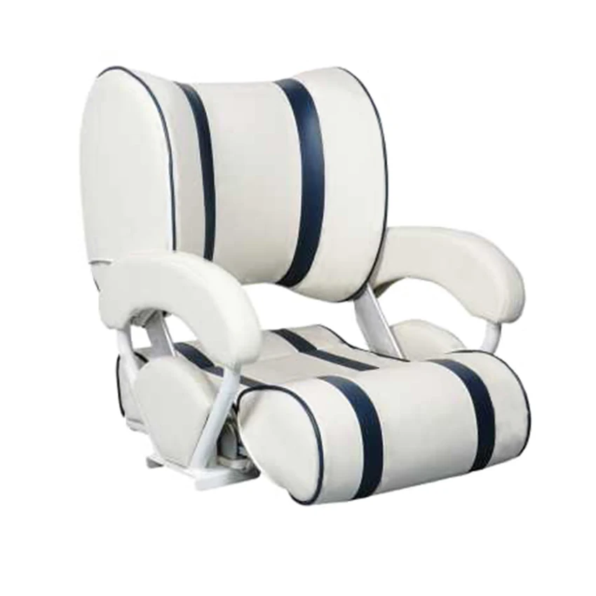 

Сиденье для лодки из ПВХ, складной стул для морской яхты, рыбацкой лодки, поддерживающая спинка, удобное сиденье капитана, морские детали высшего качества