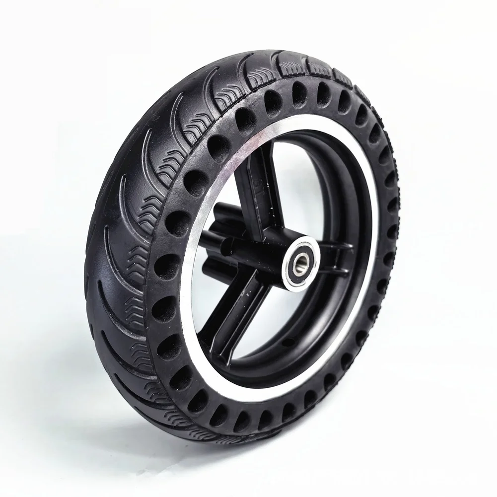 

Reliable Wheel Rotation Bearings Aluminum Rim Assembly Solid Tire Wheel Strong Rubber Construction Lightweight Aluminum Alloy
