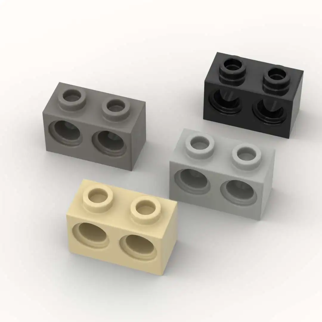 

10 шт. детали пластина 32000 1x2 с отверстиями бинокль строительные блоки 100% совместимые DIY кирпичи игрушки