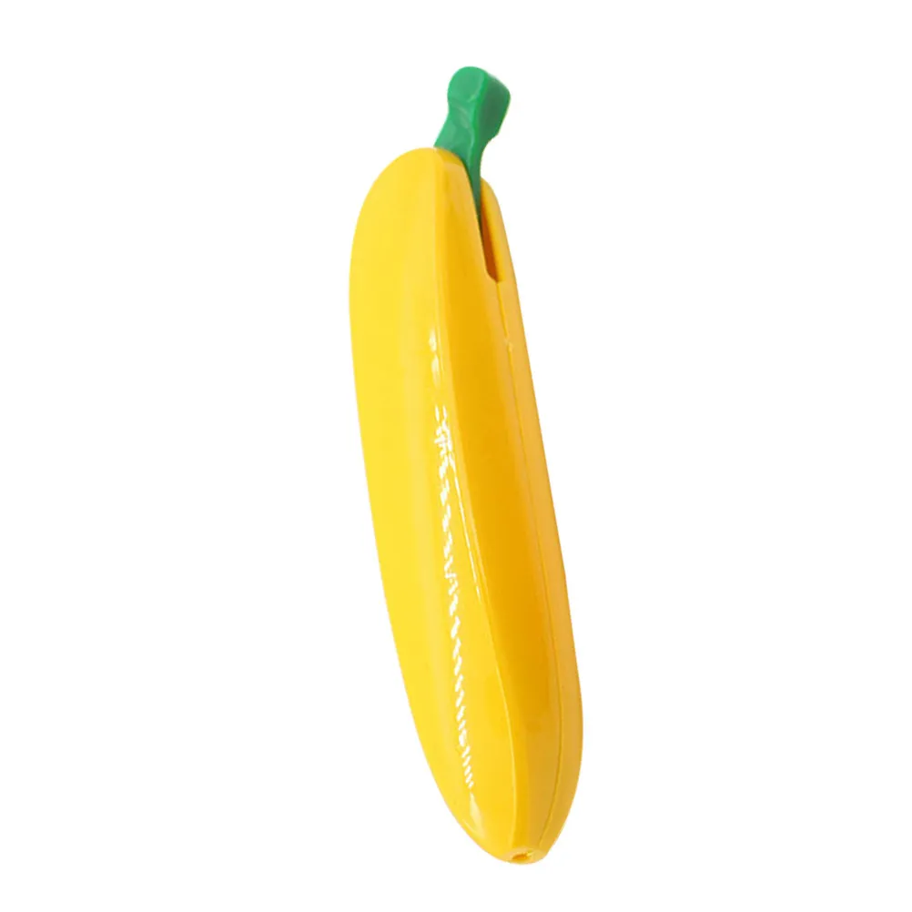 Banana Ballpoint Pen Black Ink Smooth Writing Ergonomic Pocket Cute Stationery School College Office Nurse Planner