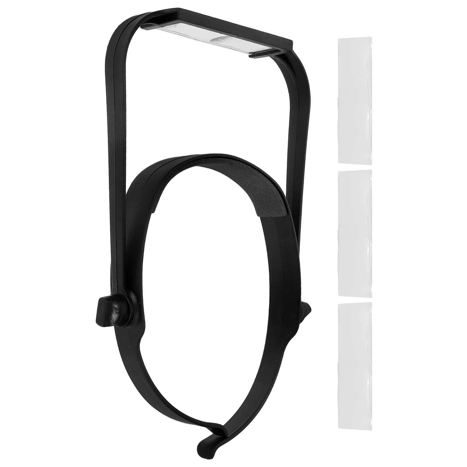 

Headband Magnifier 4 Replaceable Lenses Black Lightweight Optical Lens Hands Free Reading Repair Loupe Hands Free Magnifier