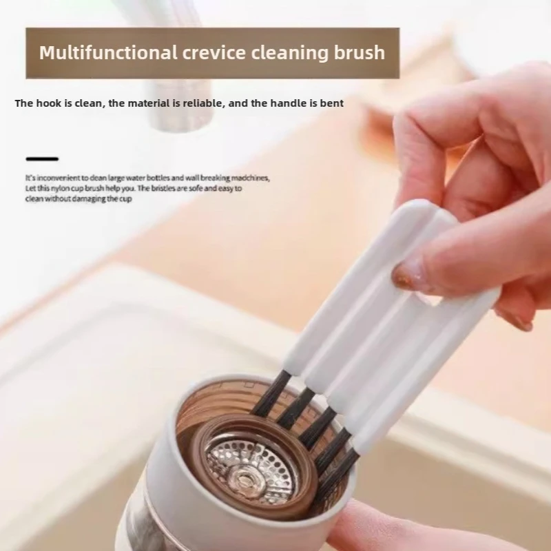 

Multi Functional Keyboard Cleaning Brush, Kitchen Window Gap Cleaning Tool, Cup Lid Drainage Bottle Cleaning Brush Accessories
