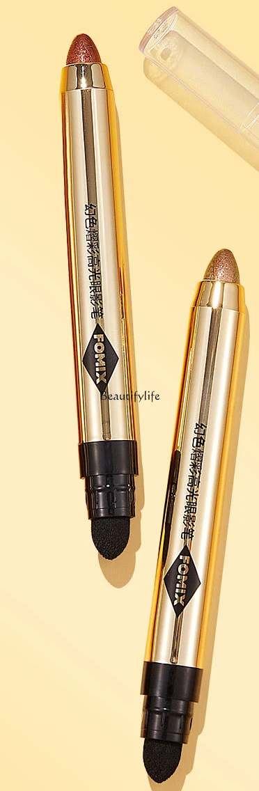 

Beginner Eyeliner Pen Waterproof Not Smudge Highlight Double-Headed Eye Shadow