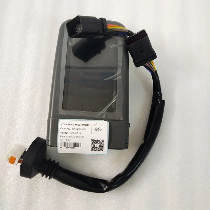 Excavator Monitor Display Panel 450-0714 4500714 For E311D E312D E320D