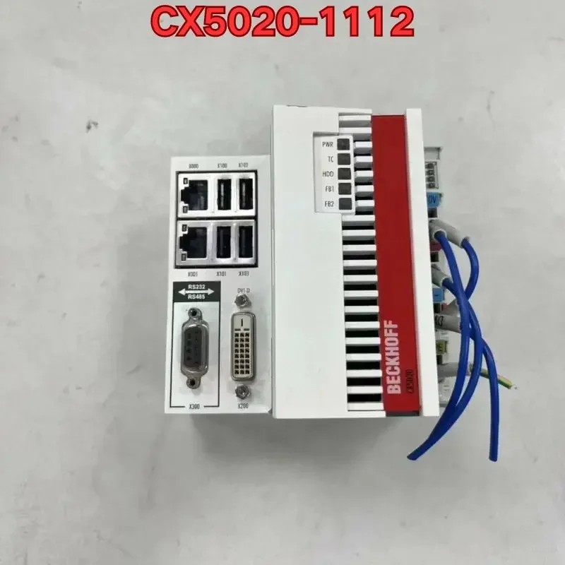 

Second-hand PLC module CX5020-1112 function test is normal The lid cannot be closed and does not affect normal use