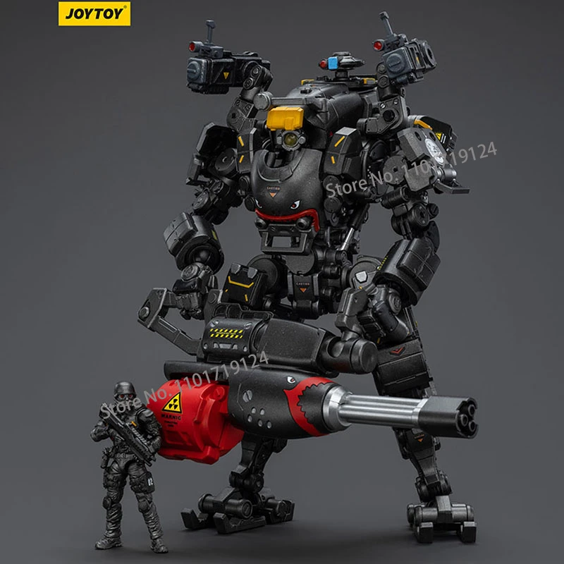 

JOYTOY 1/25 God of War 86-II Assault 22cm Action Mecha with Mini Soldier Figure Model for Fans Collection Gift