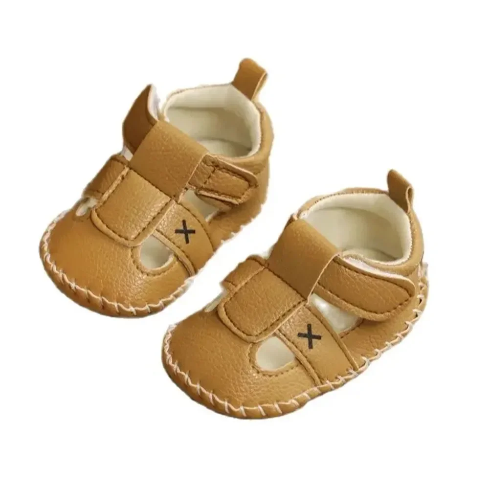 Sandales d'été pour bébés filles et garçons, chaussures de plage décontractées, coordonnantes, pour les premiers pas des nouveau-nés