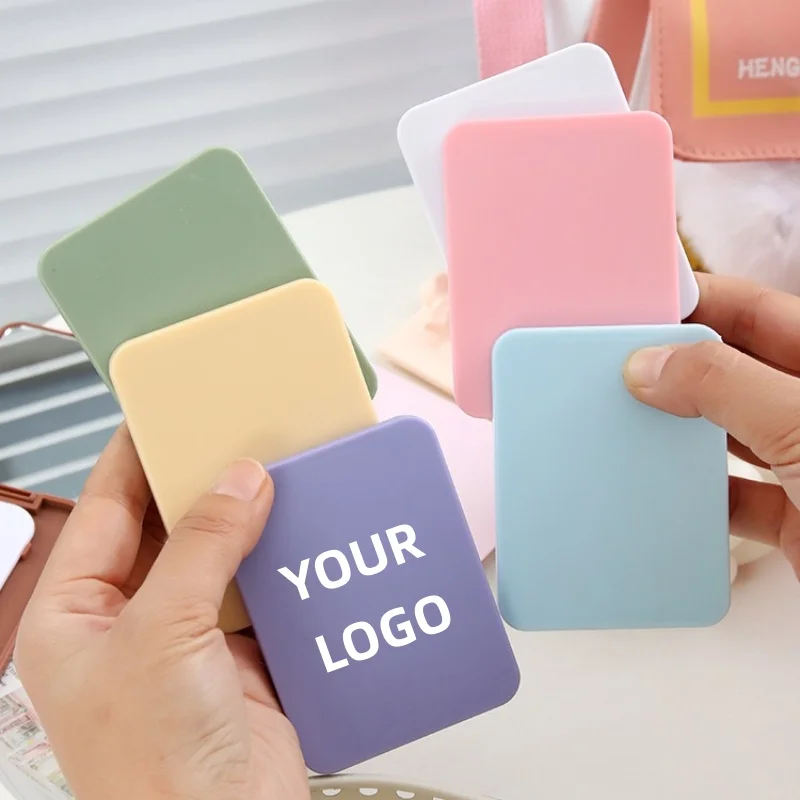 【شعار مخصص】50 قطعة مرآة مكياج مخصصة للسفر متوافقة مع أدوات تغليف تصفيف الشعر وهدايا الشركات