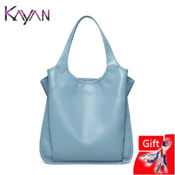 Sac à main en cuir véritable pour femme, sac à provisions Hobo, grande capacité, haute qualité, cuir de vachette, mode décontractée, chaud