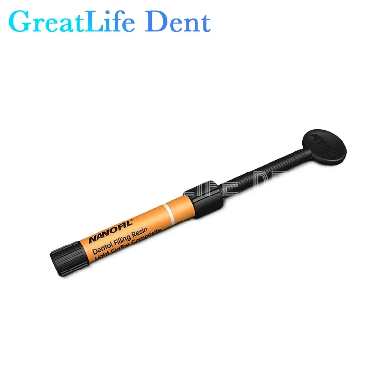GreatLife دنت الأسنان ملء الراتنج تجويف غطاء الأسنان الأمامية مقلد الأسنان المفقودة تاج ملء الراتنج ضوء علاج مركب