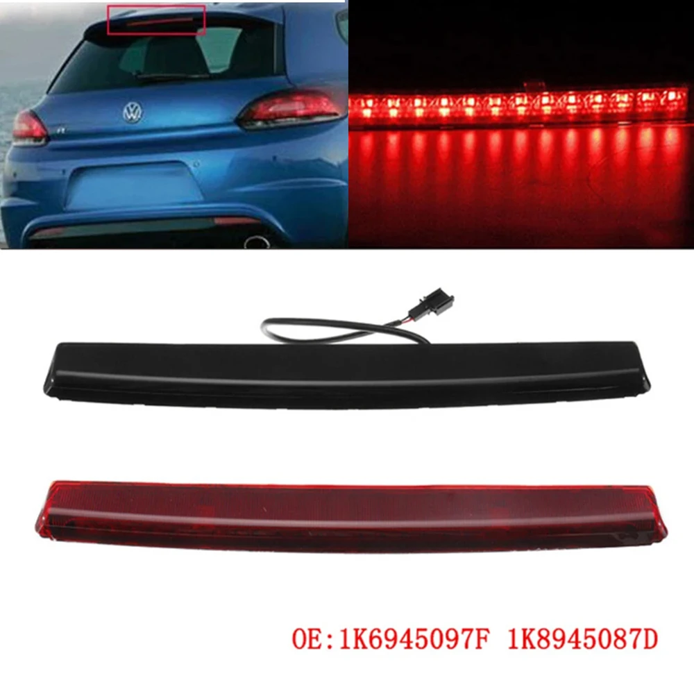 RED Rear LED Third Brake Stop Light for VW Scirocco Golf MK5 1K8945087D 1K6 945 097 F 5K6945087C Car Signal Tail Brake Lamp LED