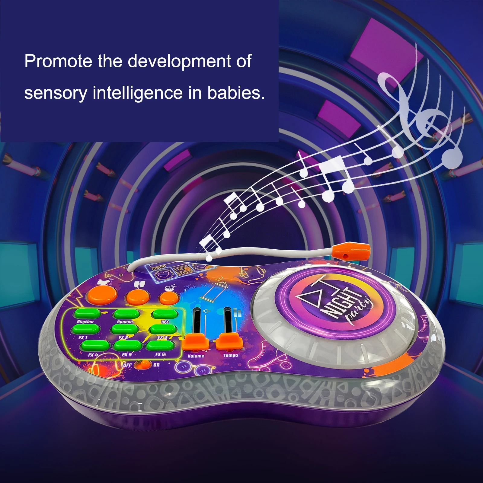 Kinder Musikinstrument DJ Plattenspieler Spieluhr Lernspielzeug Kinder Frühes Lernen Pädagogische Musikinstrumente Kinder Geschenk