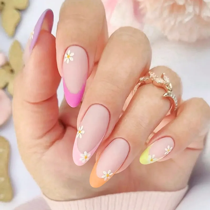 MEET ACROSS 6 Pçs/set Gel Unha Polonês Conjunto Nude Rosa Semi Permanente Esmalte Kit UV LED Base Top Coat Nail Art Para Manicure