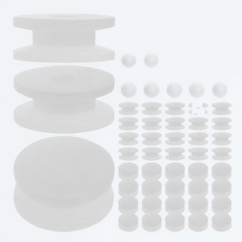

100pcs Plastic Belt Pulley 2Mm Hole Mini Gear Wheel For Rc Diy Repair Pp Material Pulley Wheel Science Education
