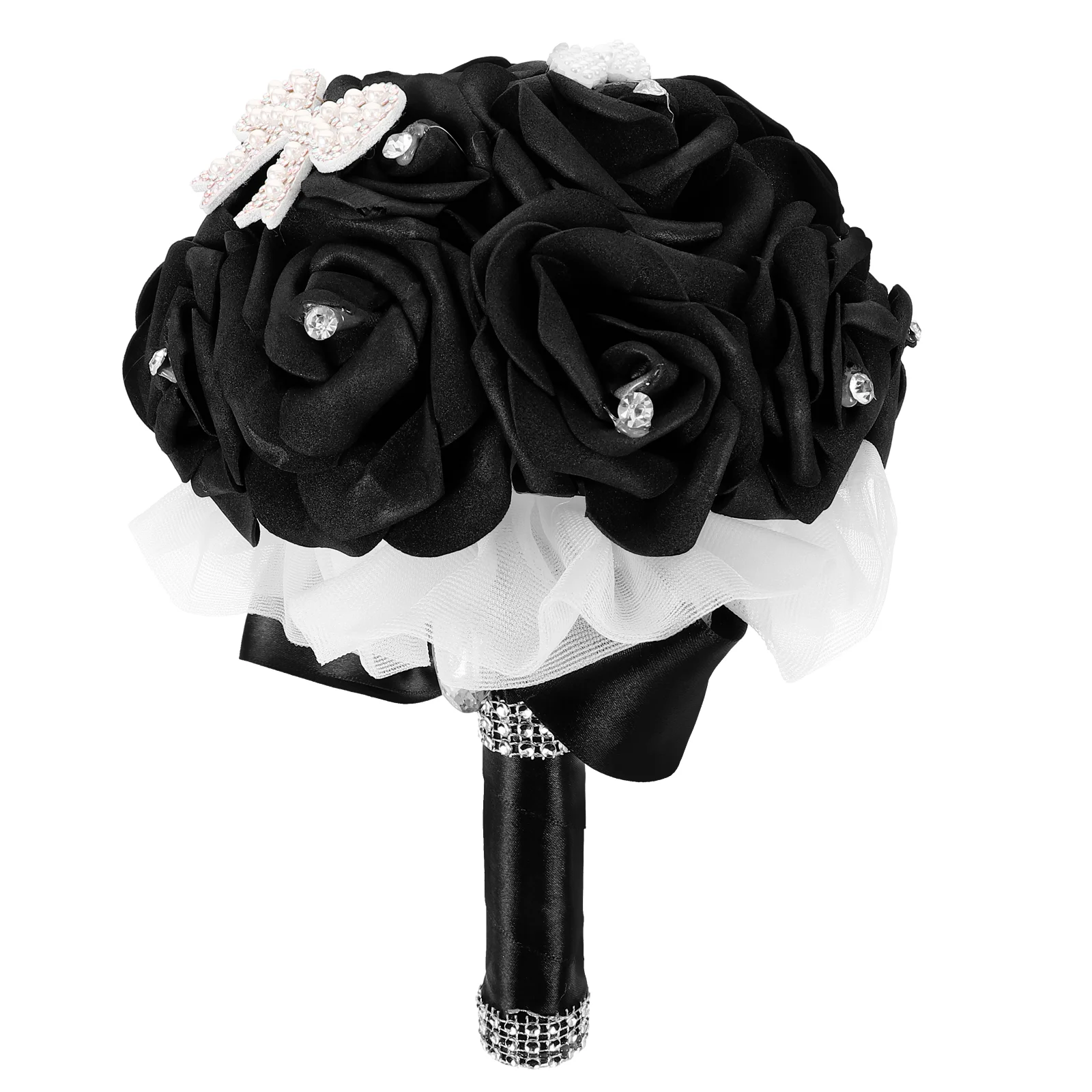 

Artificial Rose Holding Flowers Sunflower Decorations Wedding Bouquet Pe Bridesmaid