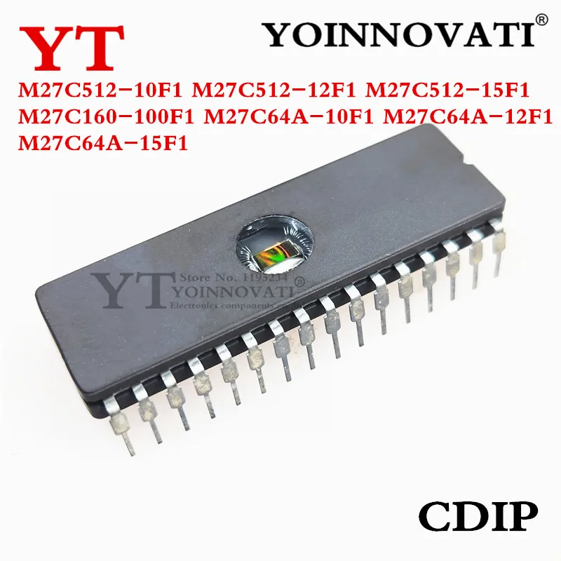 5PCS M27C512 M27C512-10F1 M27C512-12F1 M27C512-15F1 M27C160-100F1 C32 M27C64A-10F1 M27C64A-12F1 M27C64A-15F1 M27C64A C28