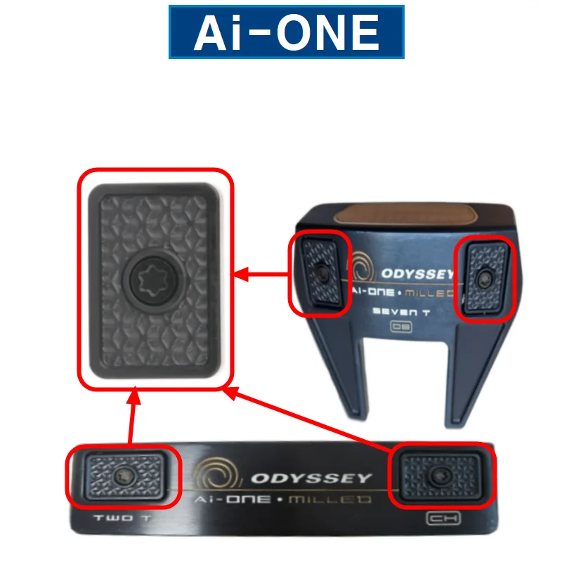 Putter Weight Odyssey Ai One Milled Toulon Screws Callaway Golf Accessories