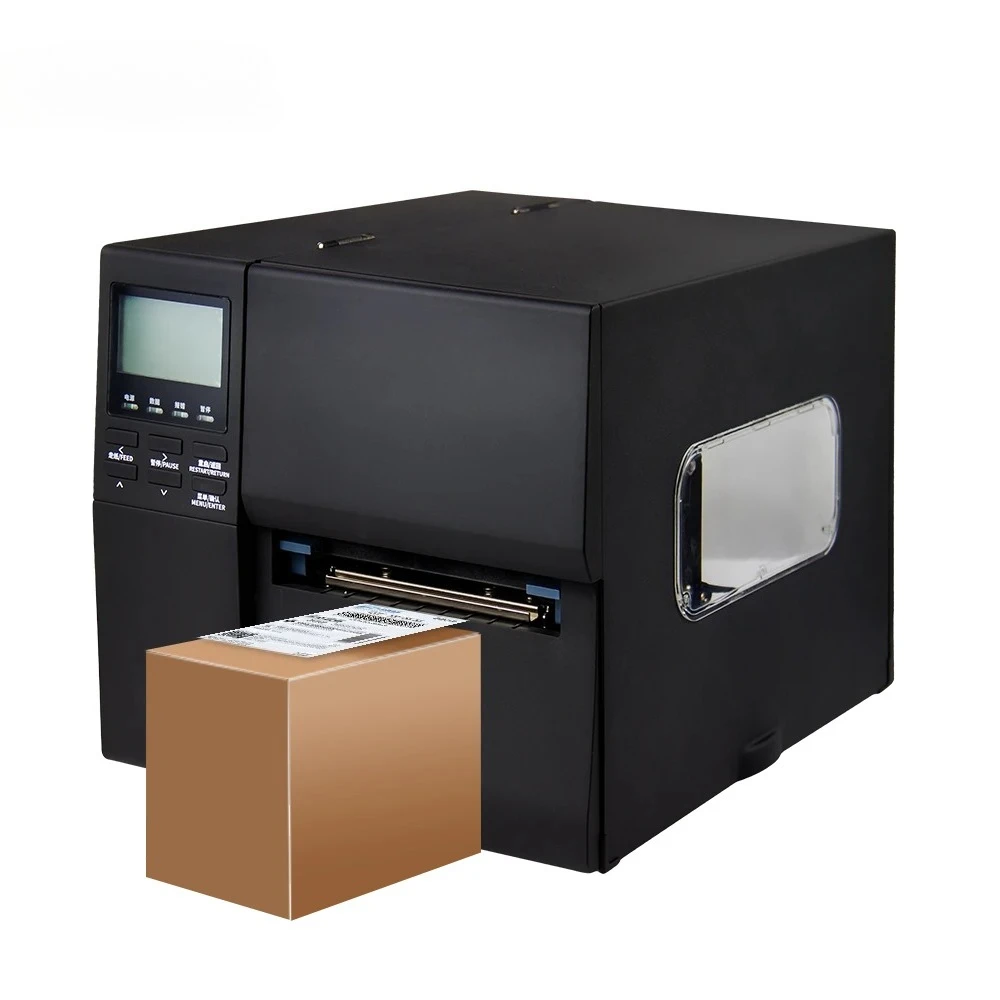 N-mark Factory Fast Speed Use PLC Port Stripping Machine  Industrial Shipping Label and Sticker Printer Machine