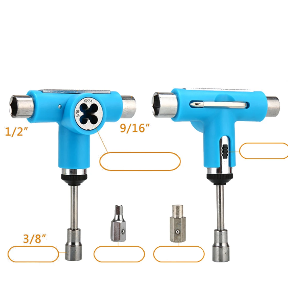 

Skateboard Tool Die Sleeve Buckle Portable Roller Skate Adjusting Multifunction Disassembly Assembly Tool For Maintenance Repair