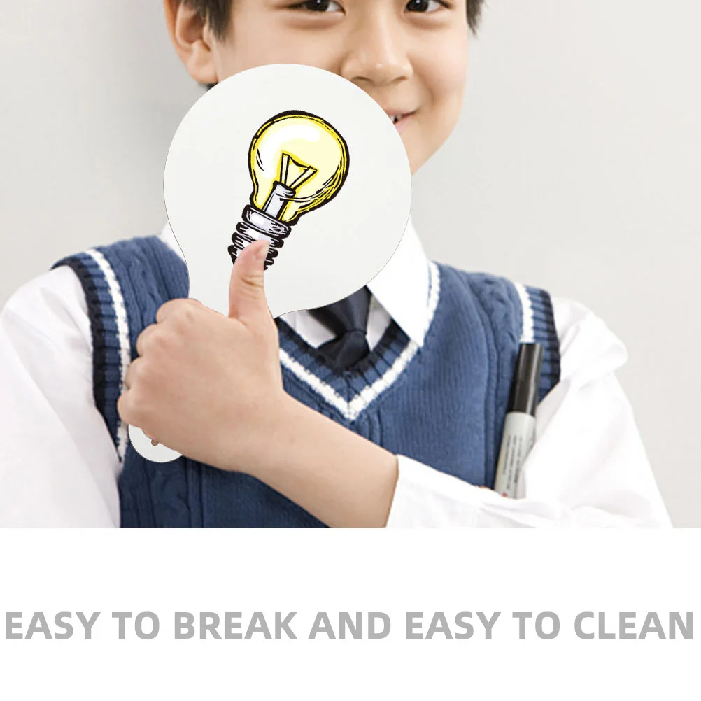 مقبض لوح أبيض لمستلزمات طلاب المدارس، مجداف الإجابة المحمول، لوح المسح الجاف العملي المحمول، مجاذيف المسح الجاف