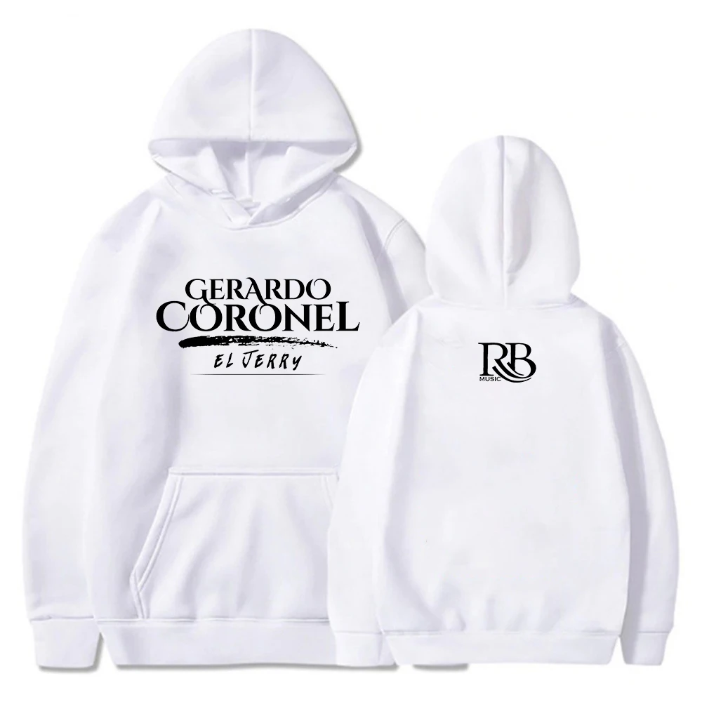 Gerodo Sweatshirt Lengan Panjang Album Coronel Jerry Hoodie Pria Wanita pakaian Fashion Streetwear gaya kasual Harajuku