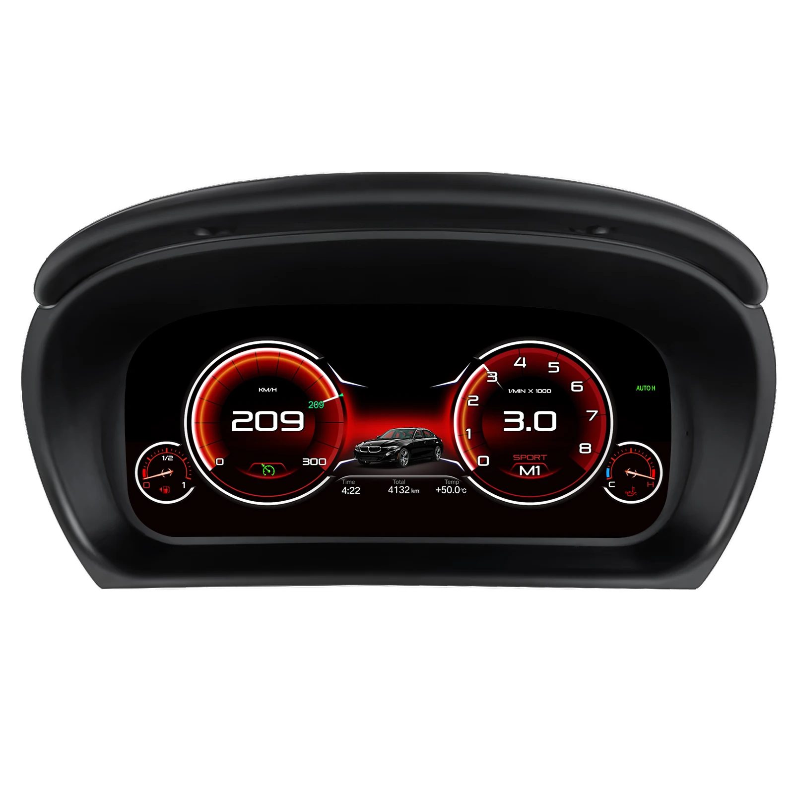 Hizpo Auto Lcd Dashboard Panel for BMW 3 Series E90/E91/E92/E93 2005 -2012 Instrument Display Snelheidsmeter Speedometer Cluster