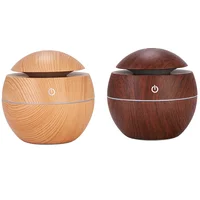 Humidifier Electric Air Aroma Diffuser Wood Ultrasonic Air Humidifier Essential Oil Aromatherapy Cool Mist Maker for Bedroom 5