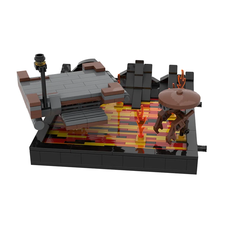 

Popular Star Movie Model Moc Building Blocks Modular Base Duel Model Technology Brick Famous Scene Assembly Construction Toy