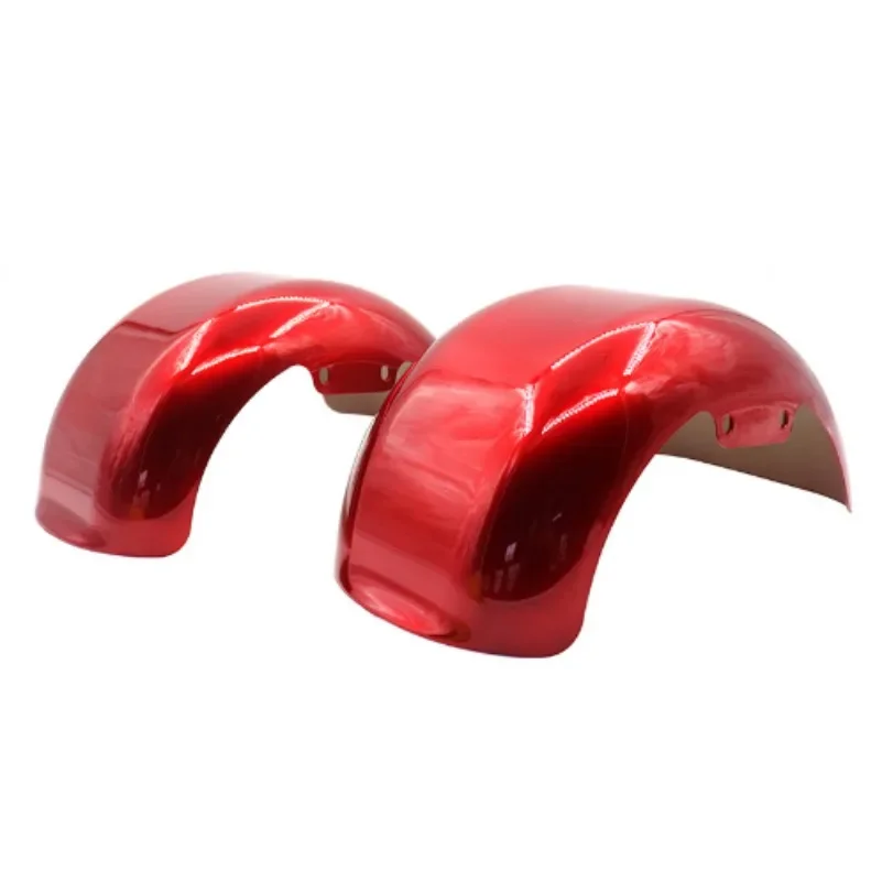 Plastic Parts Shell Flaps Front And Rear Fender Mudguards For China Harley Citycoco Electric Scooter 10x6.00-5.5 /10x6.00-6 tire