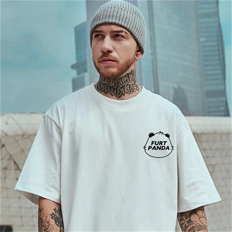 Men Short Sleeve Hip Hop T Shirt Casual Streetwear angry wink Print Tshirt 2023 Summer Harajuku Fashion T-Shirt y2k Streetwear