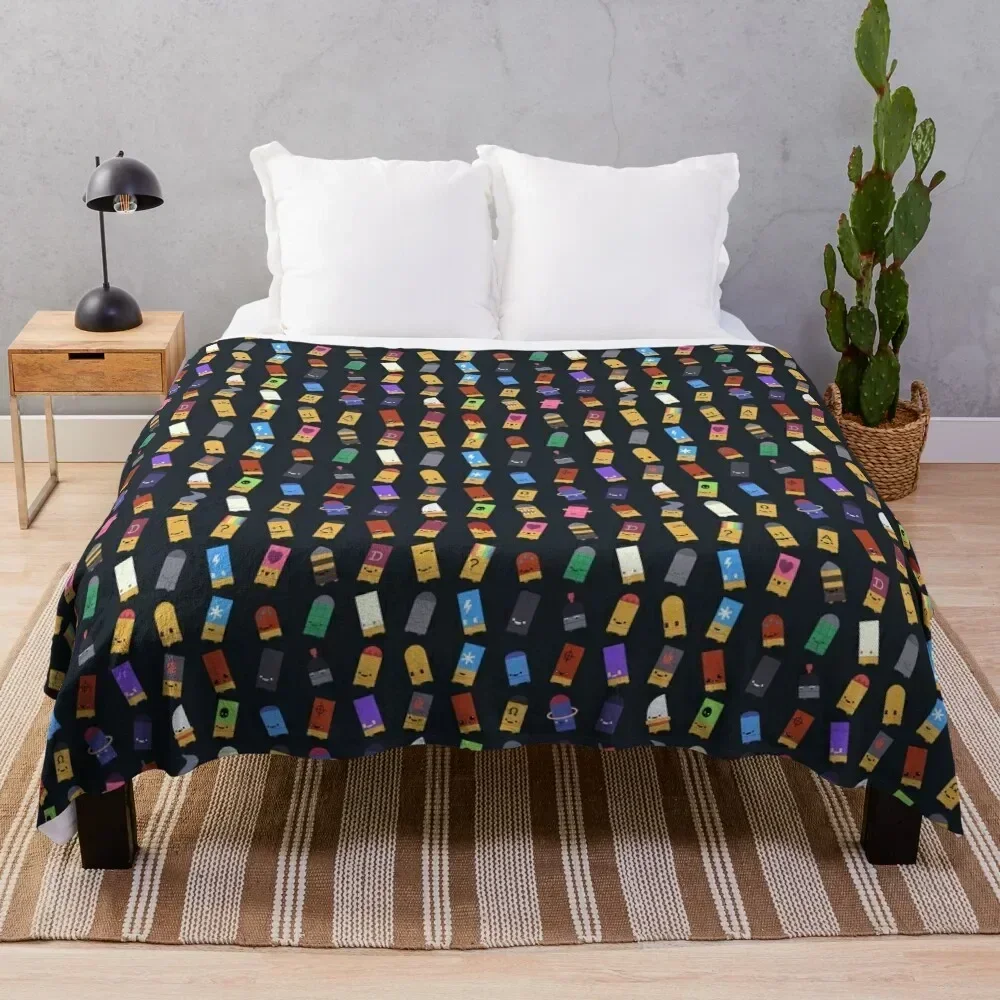 |Black| Kin Kollection - Enter the Gungeon Throw Blanket Camping Loose Blankets