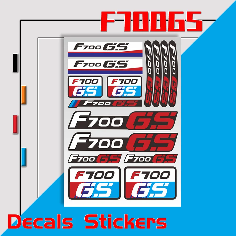 

Hot Sale For BMW F650GS F700GS F800GS Motorcycle Whole Body Fuel Tank Helmet Waterproof Reflective Stickers f650gs f700gs f800gs